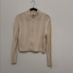 Jessica Simpson Cream Cable Knit Women's Sweater